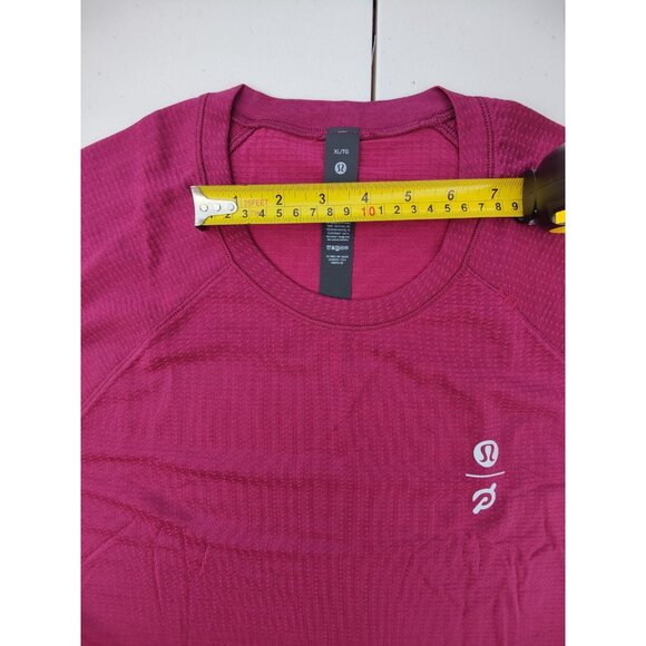 Lululemon Metal Vent Tech Long Sleeve Unisex Red* XL T-shirt - Read Description - Picture 6 of 16